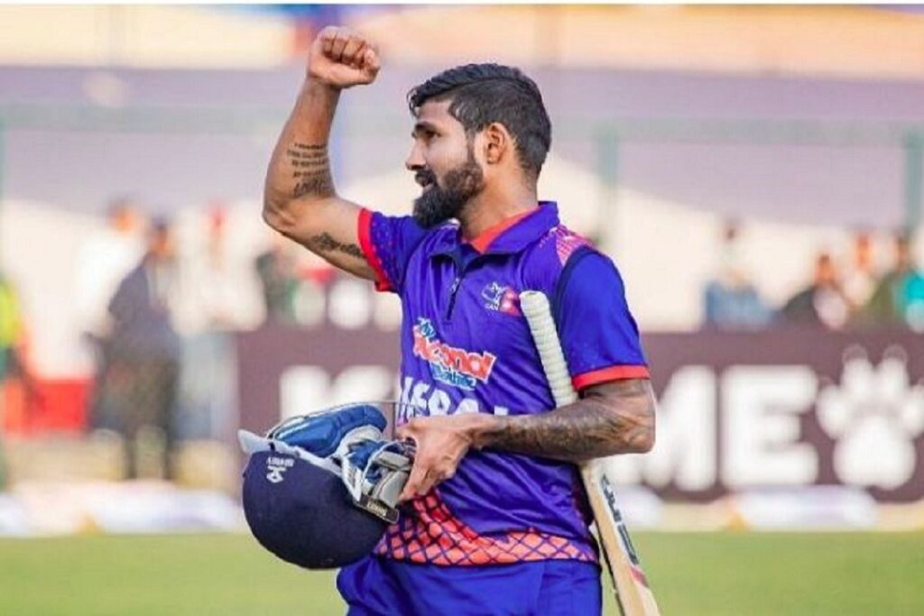 Nepal's aggressive batsman, Deependra Singh Airi