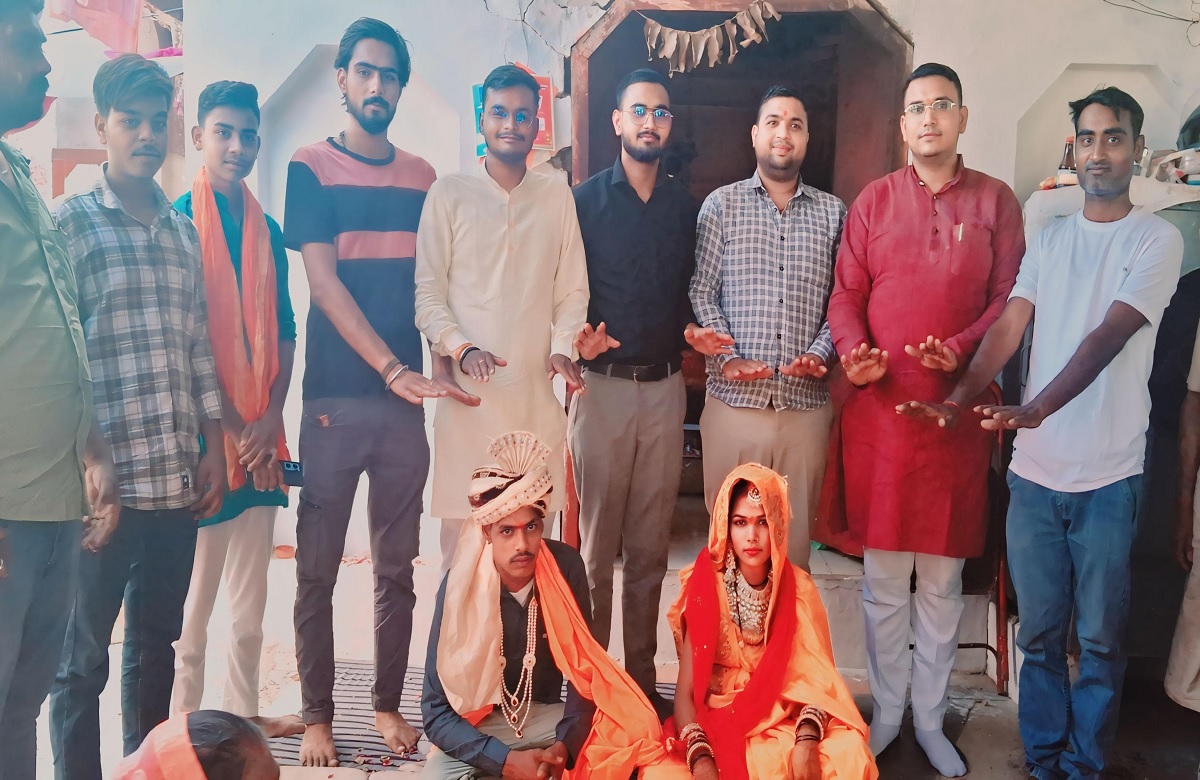 आरजू राईन बनी आरती: मुस्लिम लड़की ने हिंदू लड़के से रचाई शादी, लगाई जय श्री राम के नारे