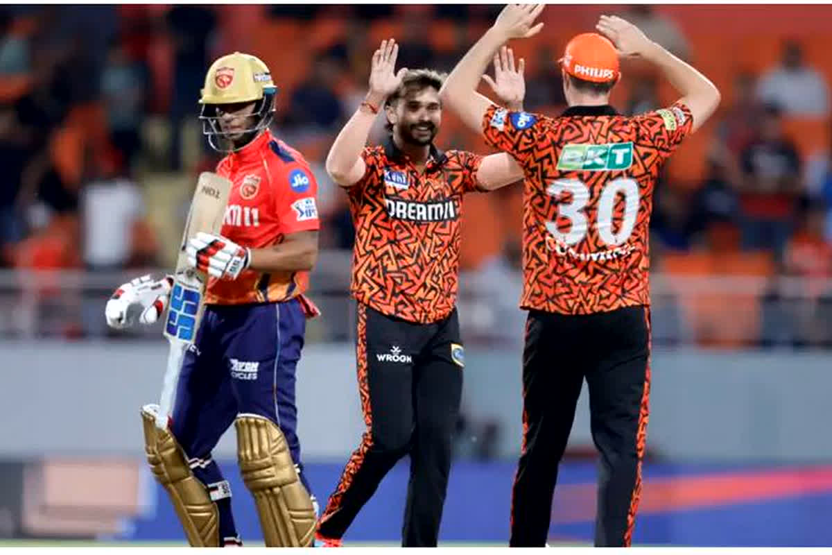IPL 2024: सनराइजर्स हैदराबाद ने रोमांचक मैच में पंजाब किंग्स को दो रन से हराया, शशांक सिंह ने नाबाद 46 रन बनाए