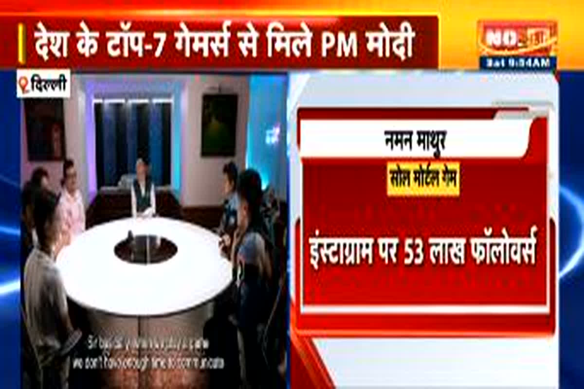 PM Modi Meets Top Gamers: PM मोदी की टॉप-7 ऑनलाइन गेमर्स से मुलाकात, गेमिंग के भविष्य को लेकर की चर्चा