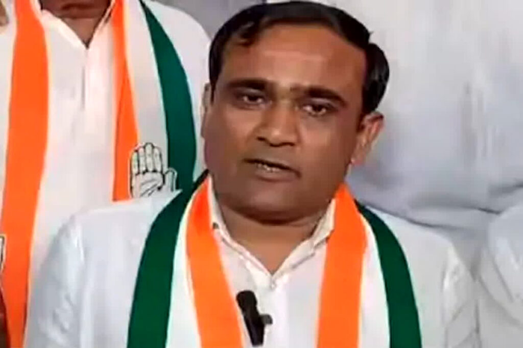 Congress candidate Nilesh Kumbhani will join BJP