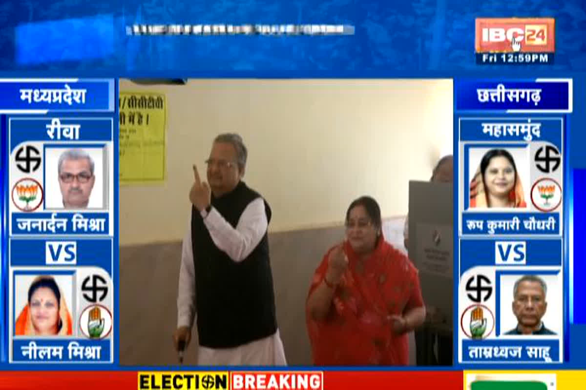 Lok Sabha Election 2024 2nd Phase Voting Live Update : दूसरे चरण का मतदान जारी, पूर्व मुख्यमंत्री रमन सिंह ने पत्नी संग किया मतदान,