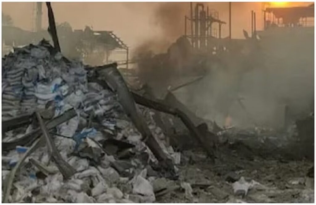 Explosion in Telangana Factory