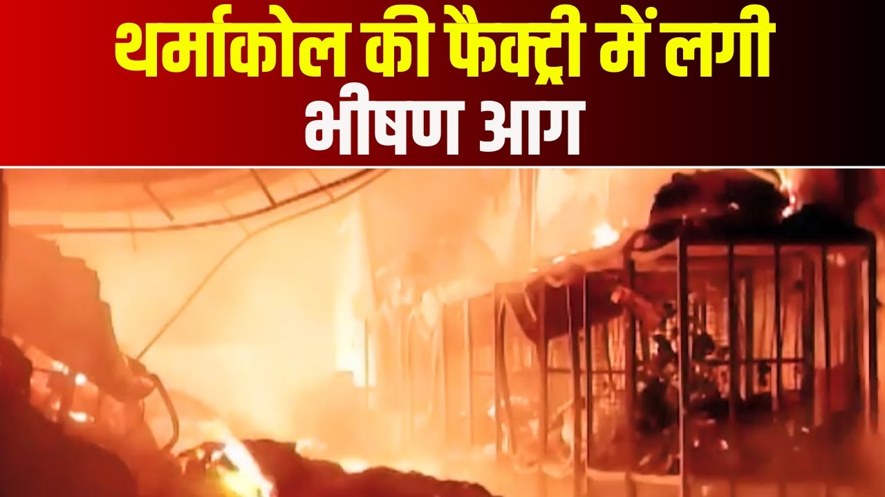 Haridwar Fire News : KKD Industries की फैक्ट्री में लगी भीषण आग | Fire Brigade ने आग पर पाया काबू