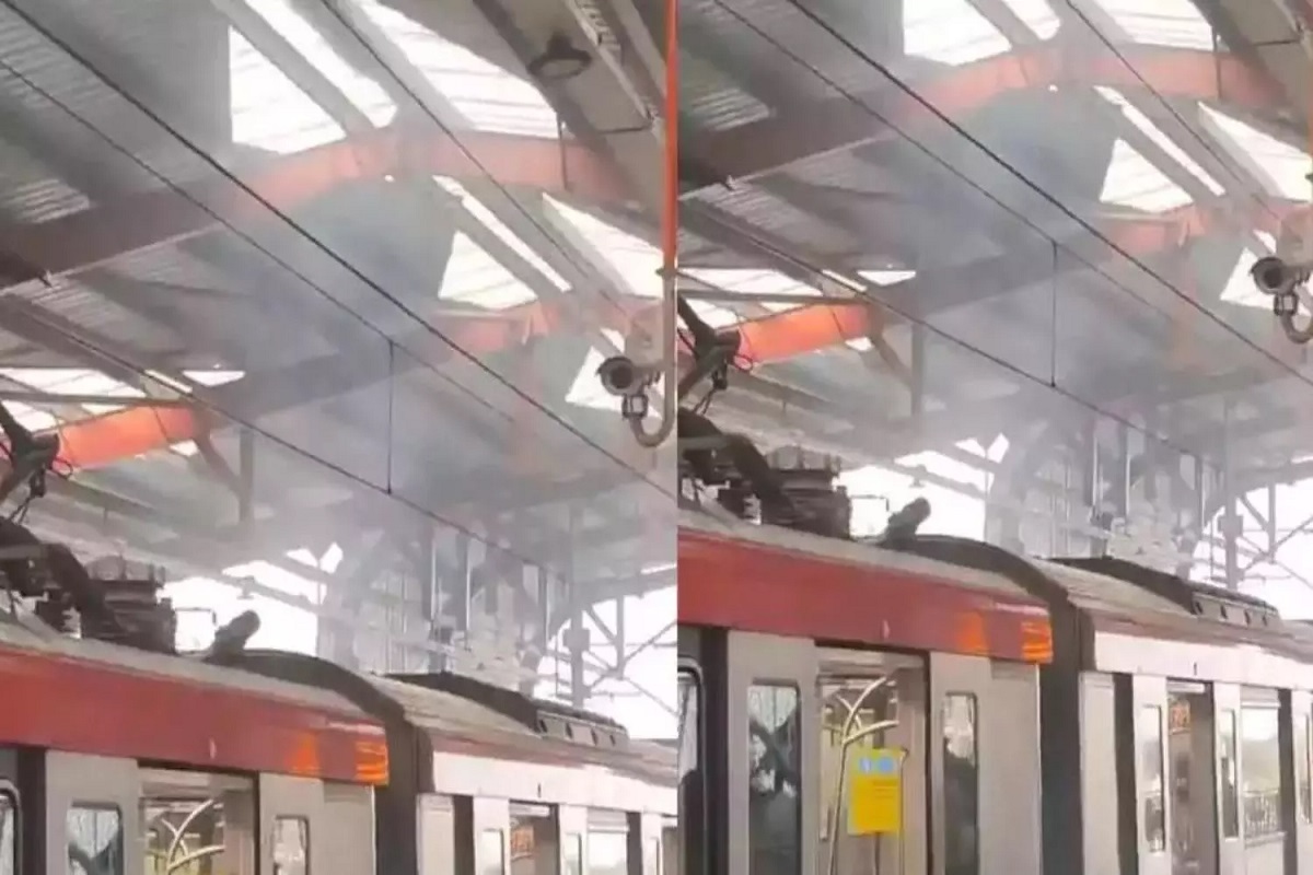 Lucknow Metro Fire: मेट्रो ट्रेन के कोच में लगी आग, अचानक धुआं उठते देख यात्रियों में मचा हड़कंप