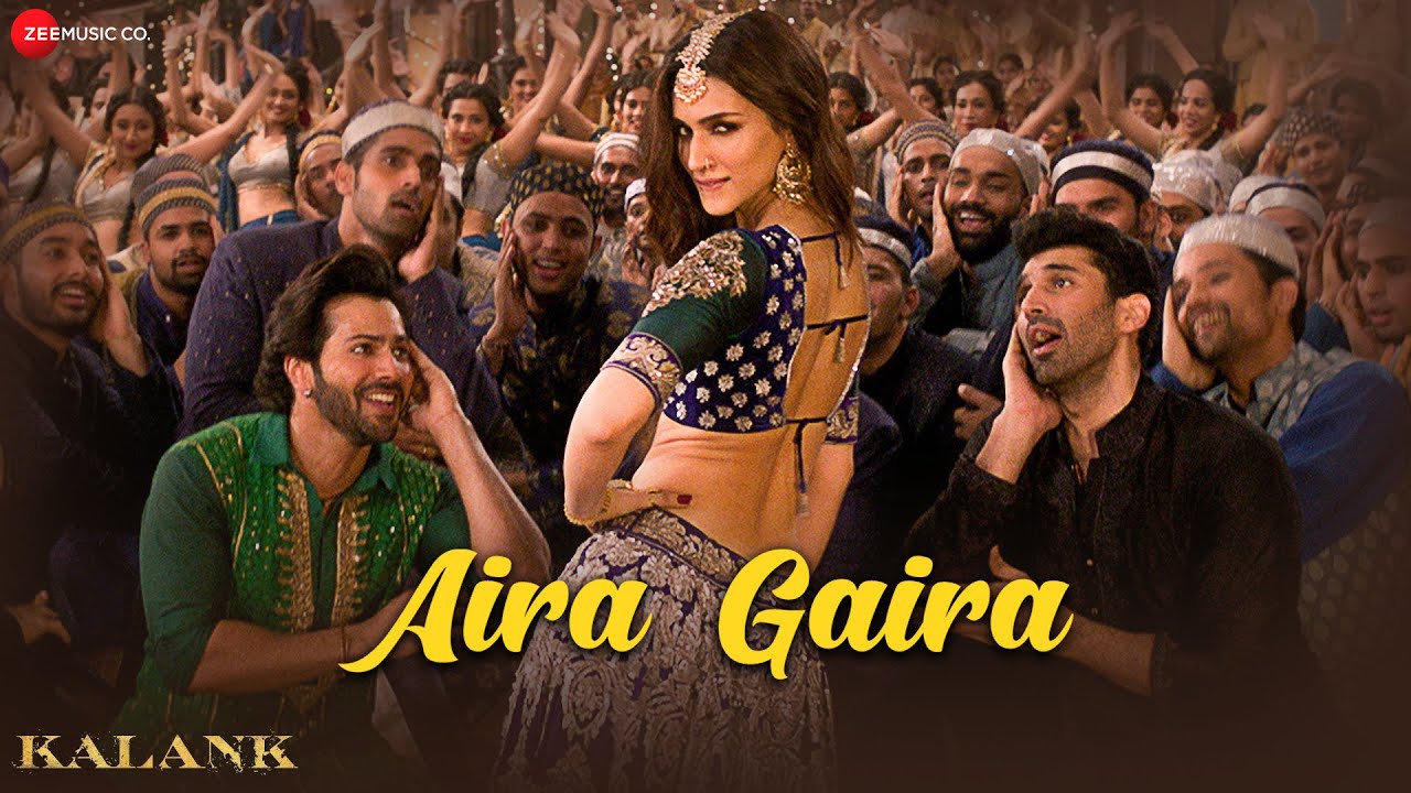 Aira Gaira | Varun Dhawan, Kriti Sanon, Alia Bhatt | Pritam | Amitabh | Kalank | Lyrical