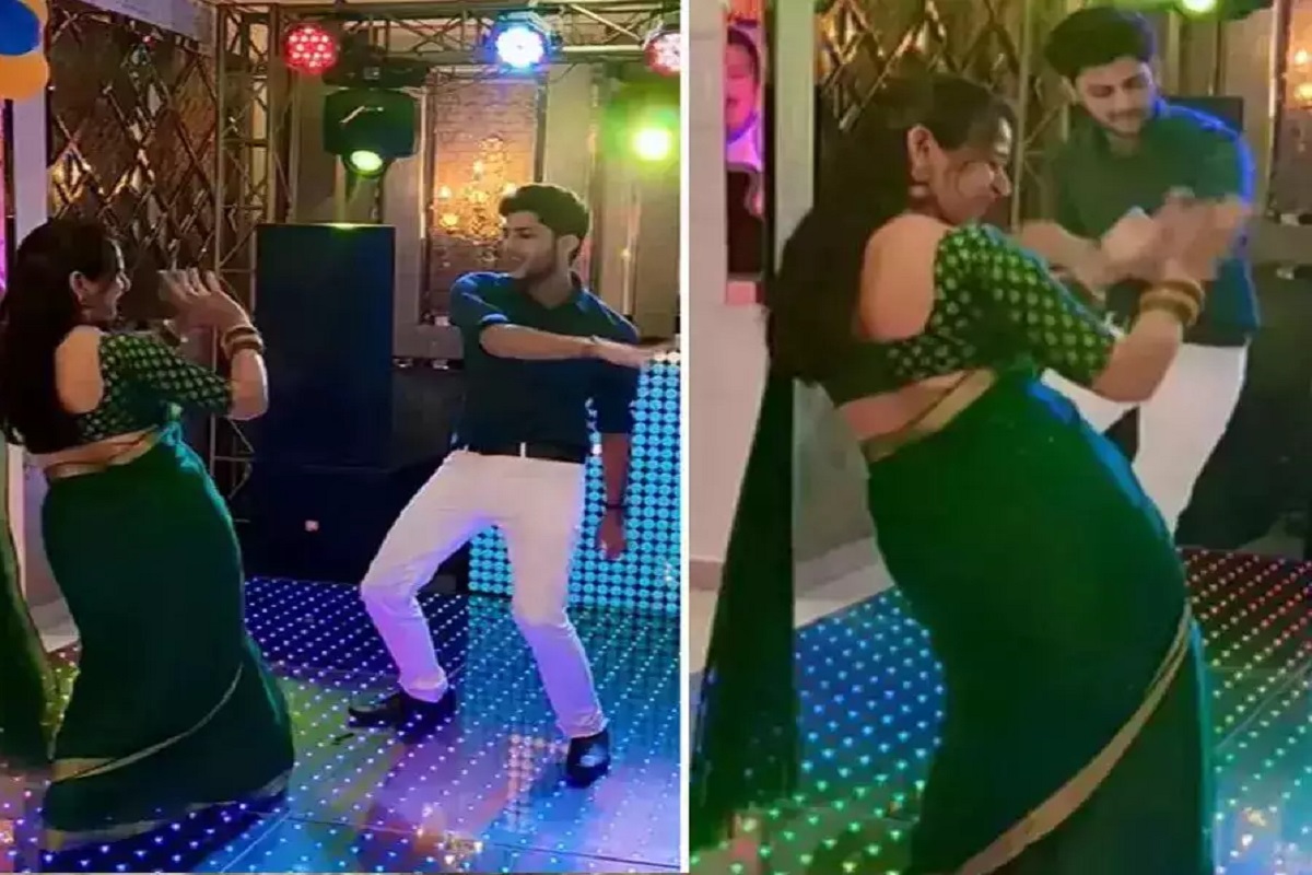 Devar Bhabhi Ka Video: देवर को देख आउट ऑफ कंट्रोल हुई देसी भाभी, कैमरे के सामने ही करने लगी ऐसा काम, वायरल हुआ वीडियो