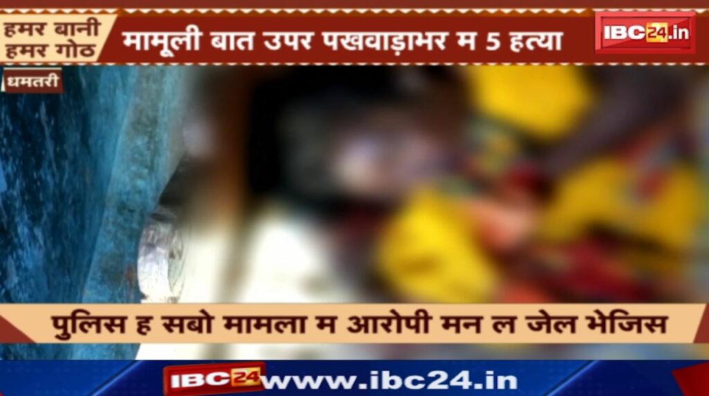 Dhamtari Murder News