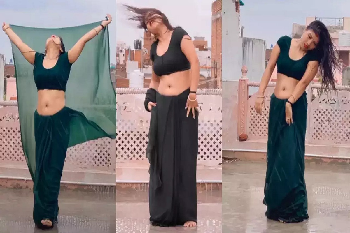Sexy Video : मौसम बदलते ही खुद को नहीं रोक पाई देसी भाभी, छत पर दिखाई सेक्सी अदाएं, वीडियो देखकर आप भी हो जाएंगे मदहोश