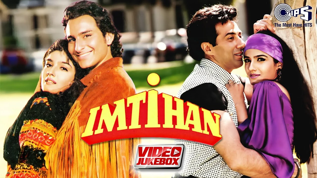 Imtihan Movie Songs – Video Jukebox | Saif Ali Khan, Raveena Tandon, Sunny Deol |Anu Malik |90s Hits