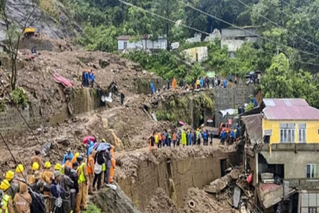 Landslide In Mizoram