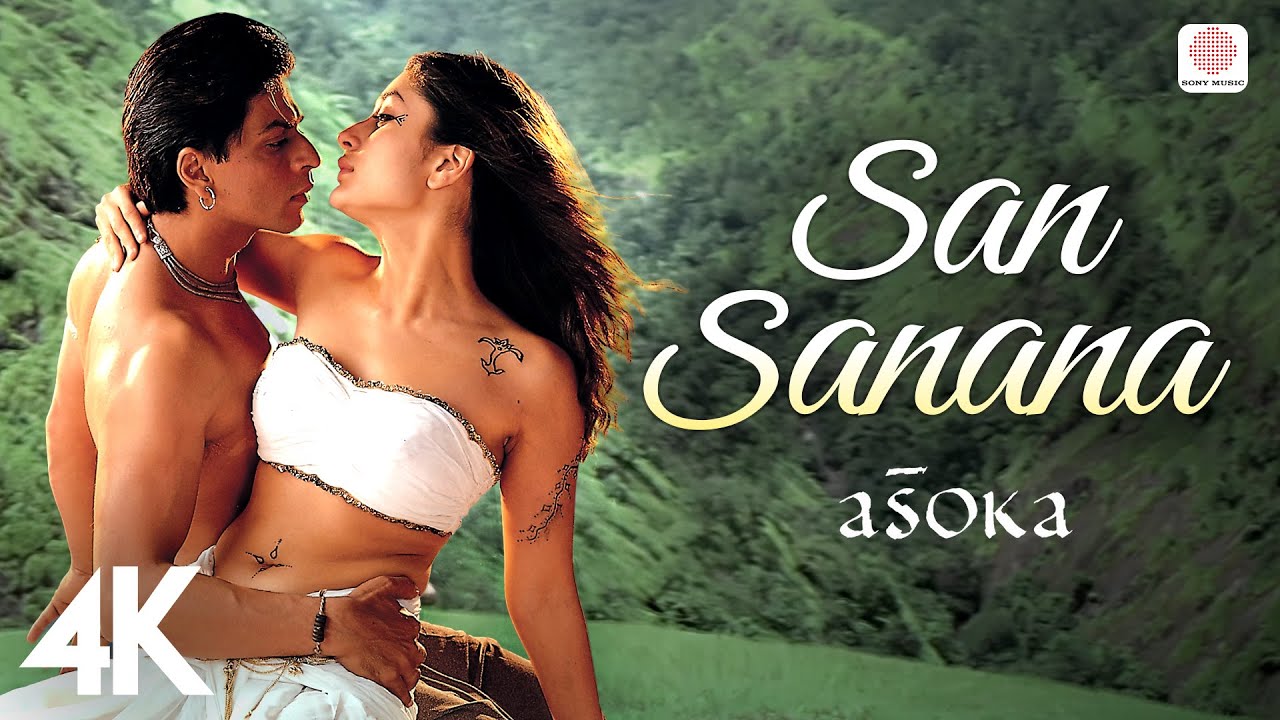 San Sanana – Asoka | 4K Music Video | Aakash Hai Koi Prem Kavi | Kareena Kapoor | Shah Rukh Khan