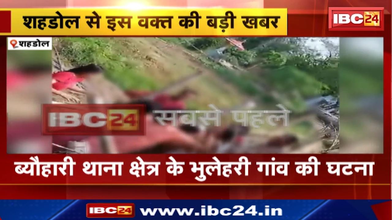 Shahdol News : जमीन विवाद को लेकर दो पक्ष आपस में भिड़े | ब्यौहारी थाना क्षेत्र के भुलेहरी गांव की घटना