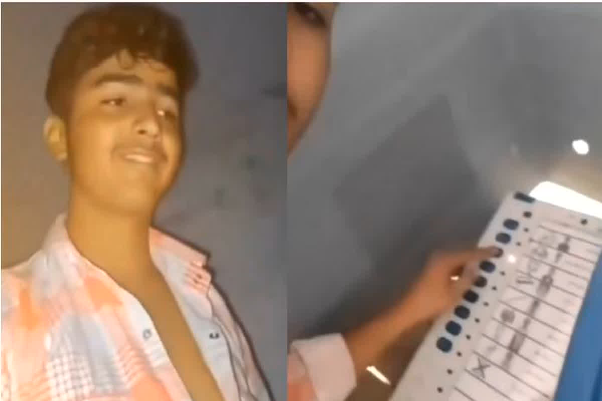 Lok Sabha Chunav 2024 : बार-बार भाजपा को वोट देने वाला युवक गिरफ्तार, सभी मतदान कर्मी निलंबित, वीडियो वायरल होने के बाद चुनाव आयोग ने लिया एक्शन