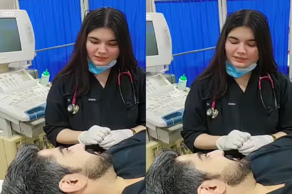 Viral Video : डॉक्टर को देख खुद को कंट्रोल नहीं कर पाया मरीज, अस्पताल में करने लगा ऐसा काम, वीडियो देख रह जाएंगे हैरान