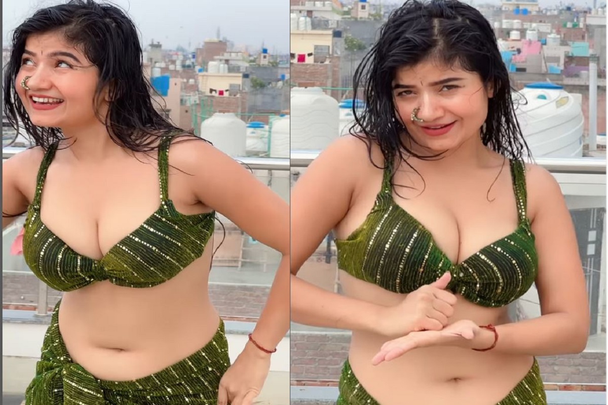 Hot sexy video: भोजपुरी गर्ल ने सेक्सी वीडियो में दिखाया हुस्न, बाथरूम से नहाकर आई और छत में करने लगी ये काम