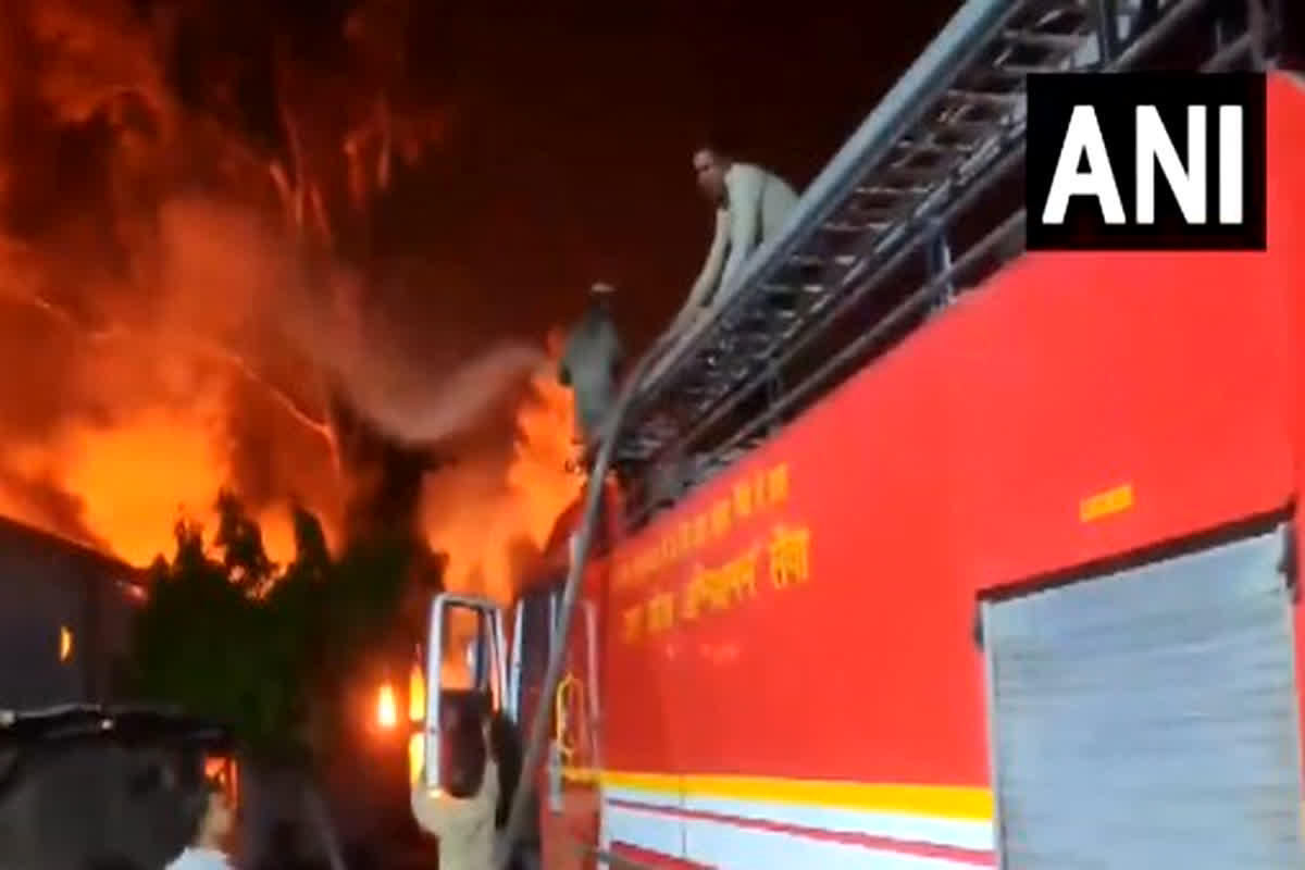 Ghaziabad Fire: इंडस्ट्री एरिया में अचानक लगी भीषण आग, मौके पर दमकल की 18 गाड़ियां मौजूद, इलाके में फैला धुआं…