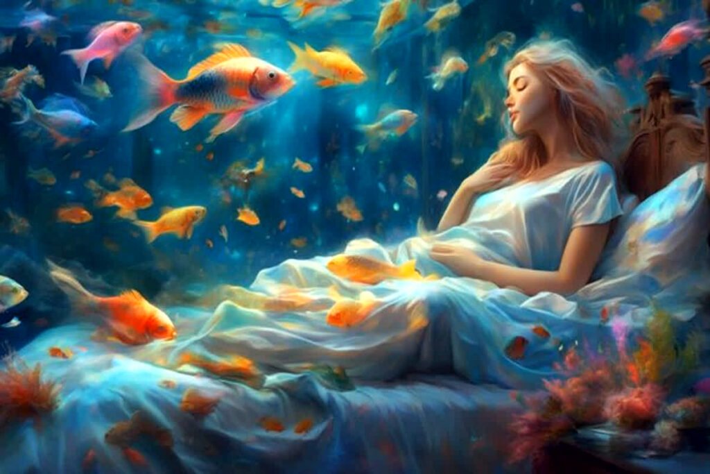 Seeing fish in dream brings good luck