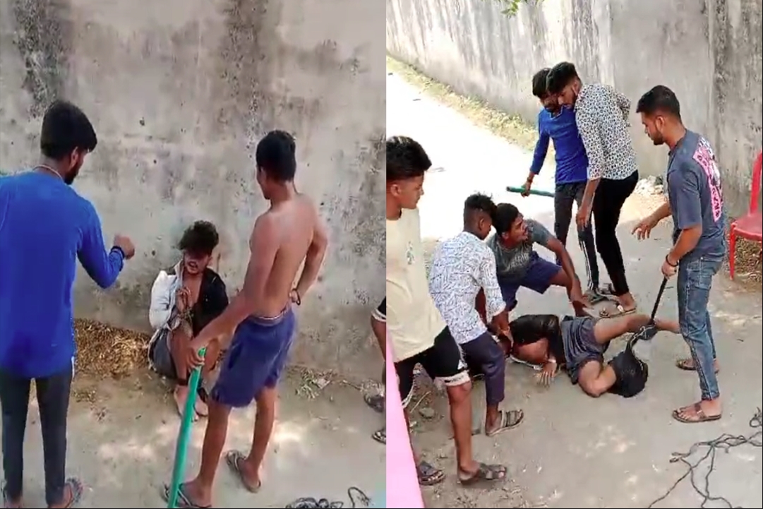 Jabalpur Video : बदमाशों के हौसले बुलंद..! शख्स के पैर बांधकर डंडे से जमकर पीटा, फिर हाथों से बंद कर दी नाक, देखें वीडियो
