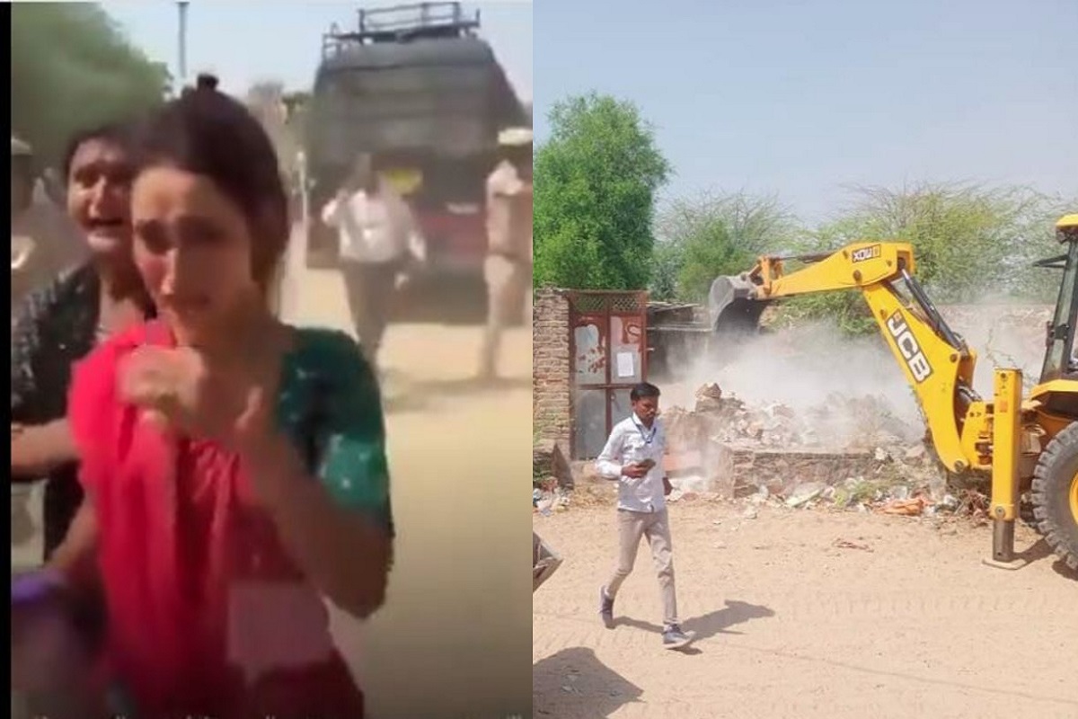 भीषण गर्मी में इस गांव के 440 घरों पर चलेगा बुलडोजर! घर टूटने पर रोती-बिलखती नजर आयीं महिलाएं…Video Viral