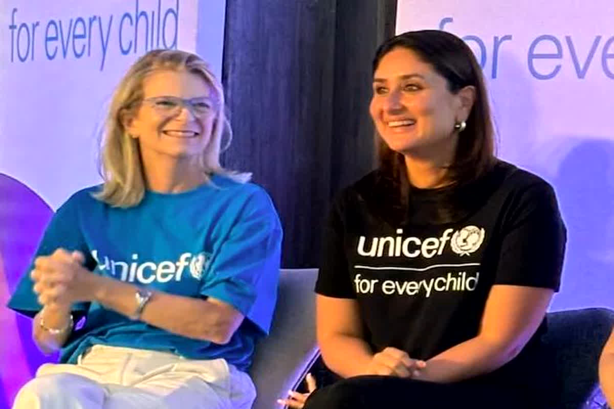 Kareena Kapoor Khan News : UNICEF की नेशनल एंबेसडर बनाई गई एक्ट्रेस करीना कपूर, कहा – 10 साल से था इस पल का इंतजार 