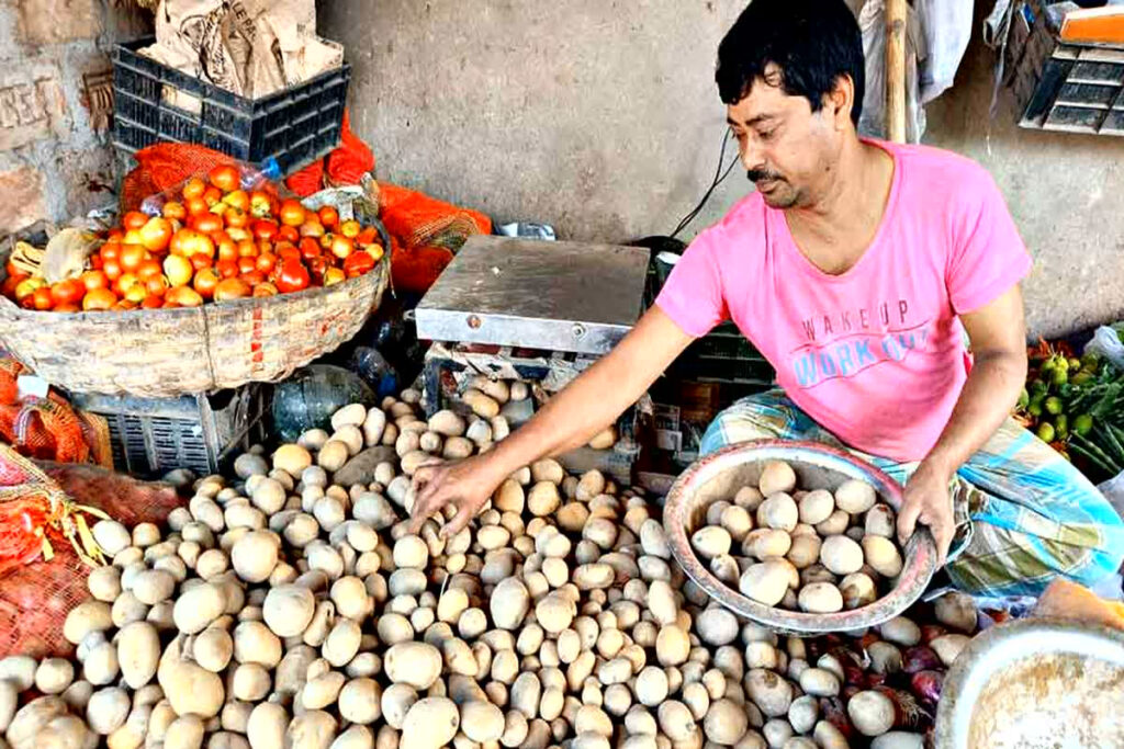 Potato price in india