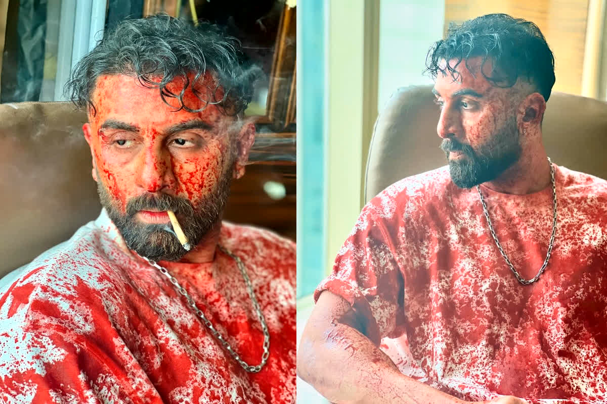 Ranbir Kapoor Unseen Pictures: खून से लथपथ नजर आए रणबीर कपूर, खतरनाक लुक देख उड़े फैंस के होश