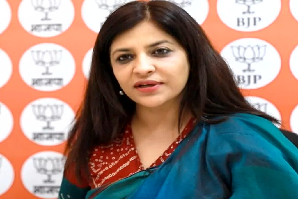BJP Leader Shazia Ilmi PC