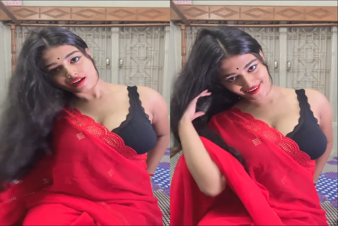 Indian Desi Bhabhi Sexy Video : लाल साड़ी पहनकर पलंग पर ऐसा काम करती दिखी भाभीजी, कैमरे के सामने ही मचा दिया गदर, जमकर वायरल हो रहा ये Sexy वीडियो