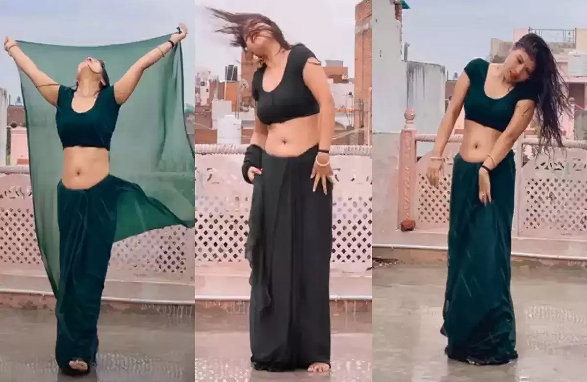 Desi Bhabhi Sexy Video : बारिश में भीगकर देसी भाभी दिखाया असली अवतार, कैमरे के सामने किया सैक्सी डांस, अब वायरल हुआ वीडियो