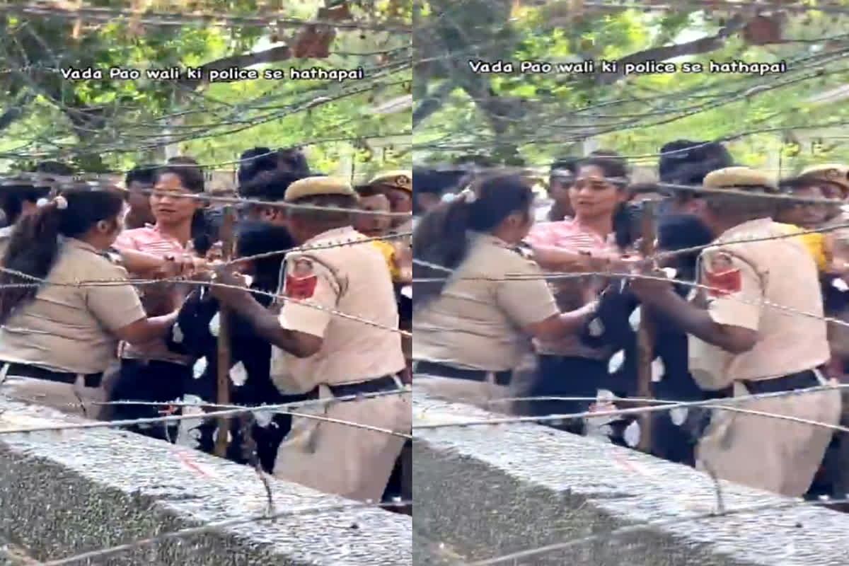 Vada Pav Girl Arrested: फेमस वड़ा पाव गर्ल को दिल्ली पुलिस ने किया गिरफ्तार? विरोध में उतरे लोग, देखें वीडियो