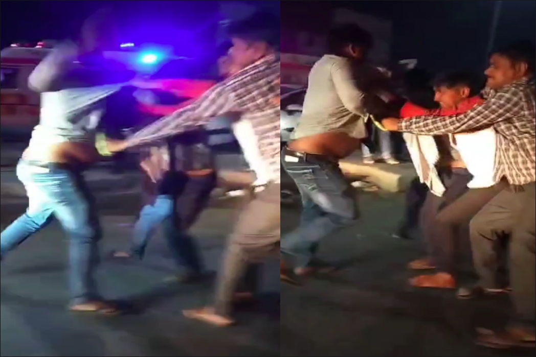 Video : पेट्रोल पंप पर दो बदमाशों ने कर्मचारियों को जमकर पीटा, इस बात पर हुआ था विवाद, देखें वीडियो