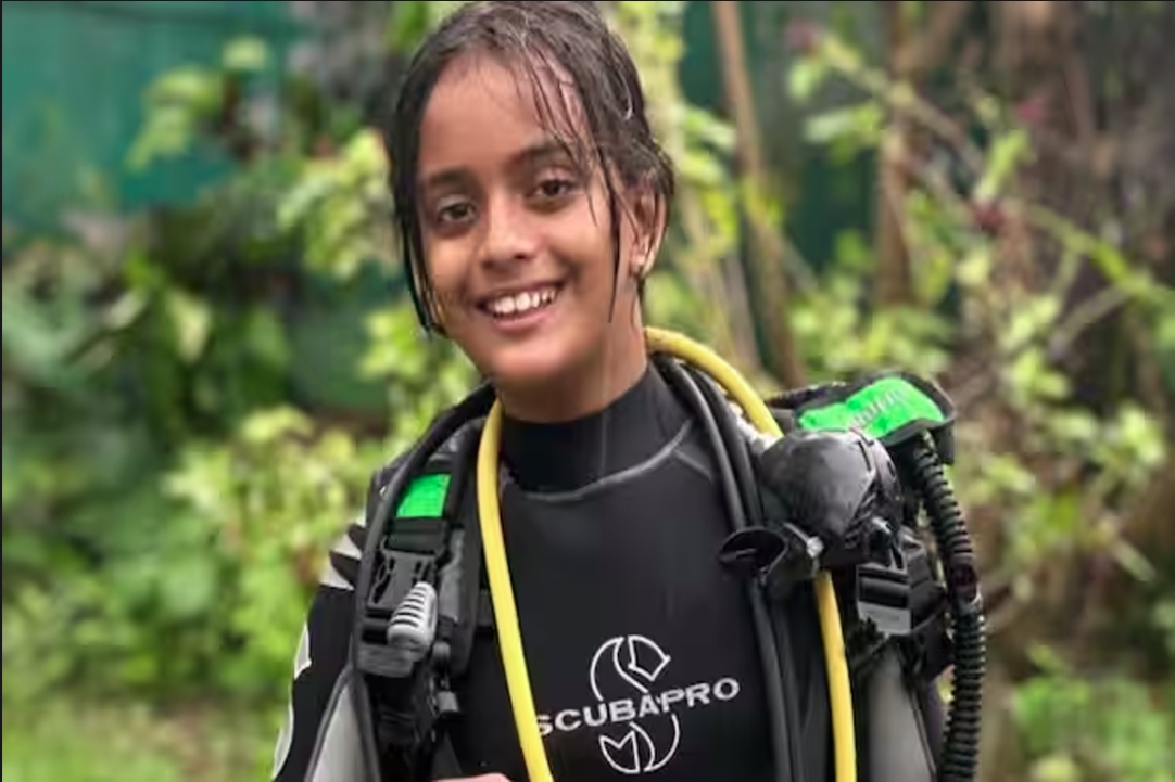 Kayna Khare Scuba Diving Record : 12 साल की उम्र में किया कमाल..! कायना खरे बनी ‘समुंदर की रानी’, स्कूबा डाइविंग कर किया देश का नाम रोशन