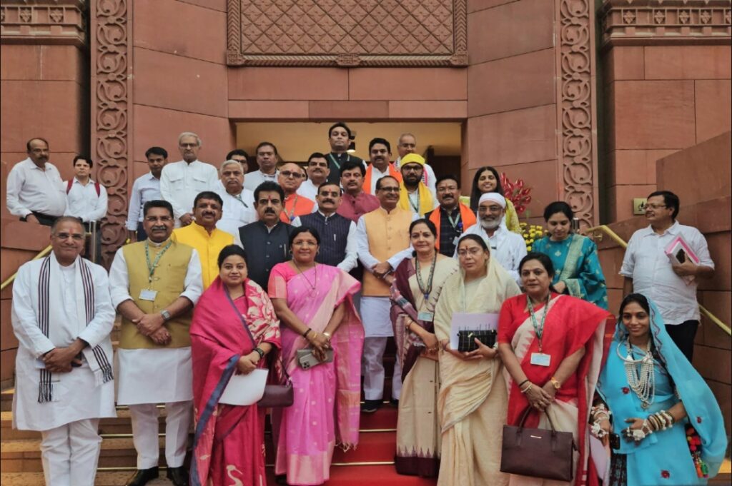 Oath taking ceremony of Lok Sabha MPs