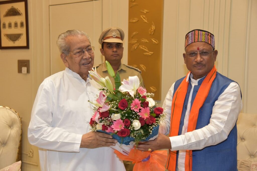 CM Sai meet to chhattisgarh Governor