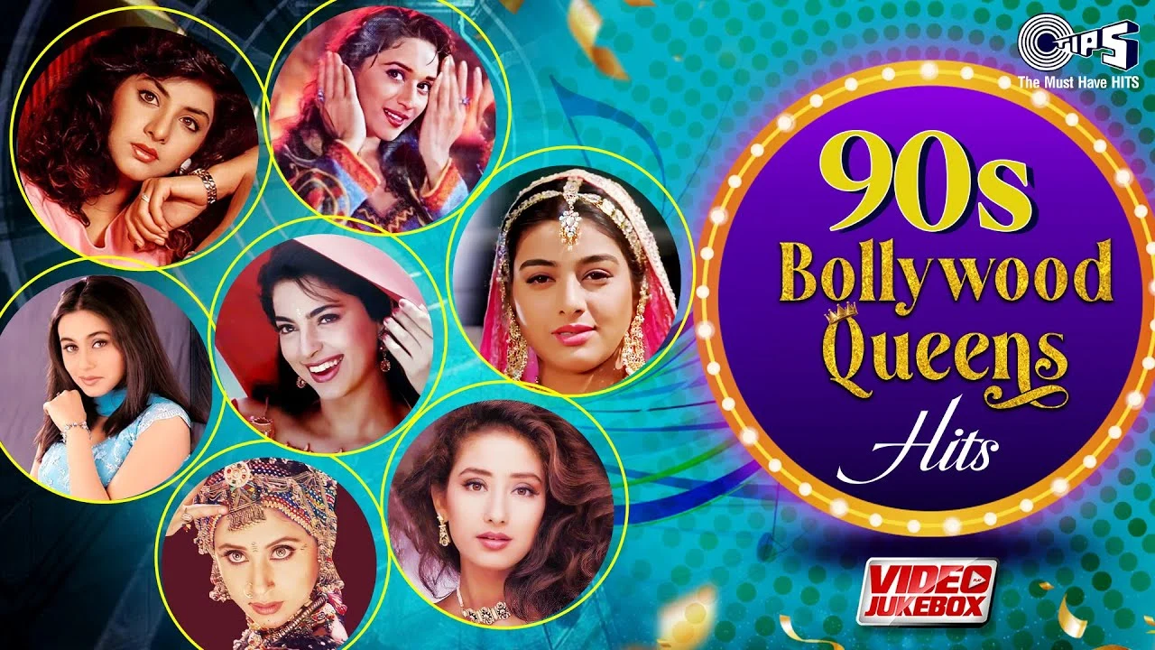 Bollywood 90’s Queens | Bollywood 90’s Romantic Songs | Video Jukebox | Hindi Love Songs | 90’s Hits