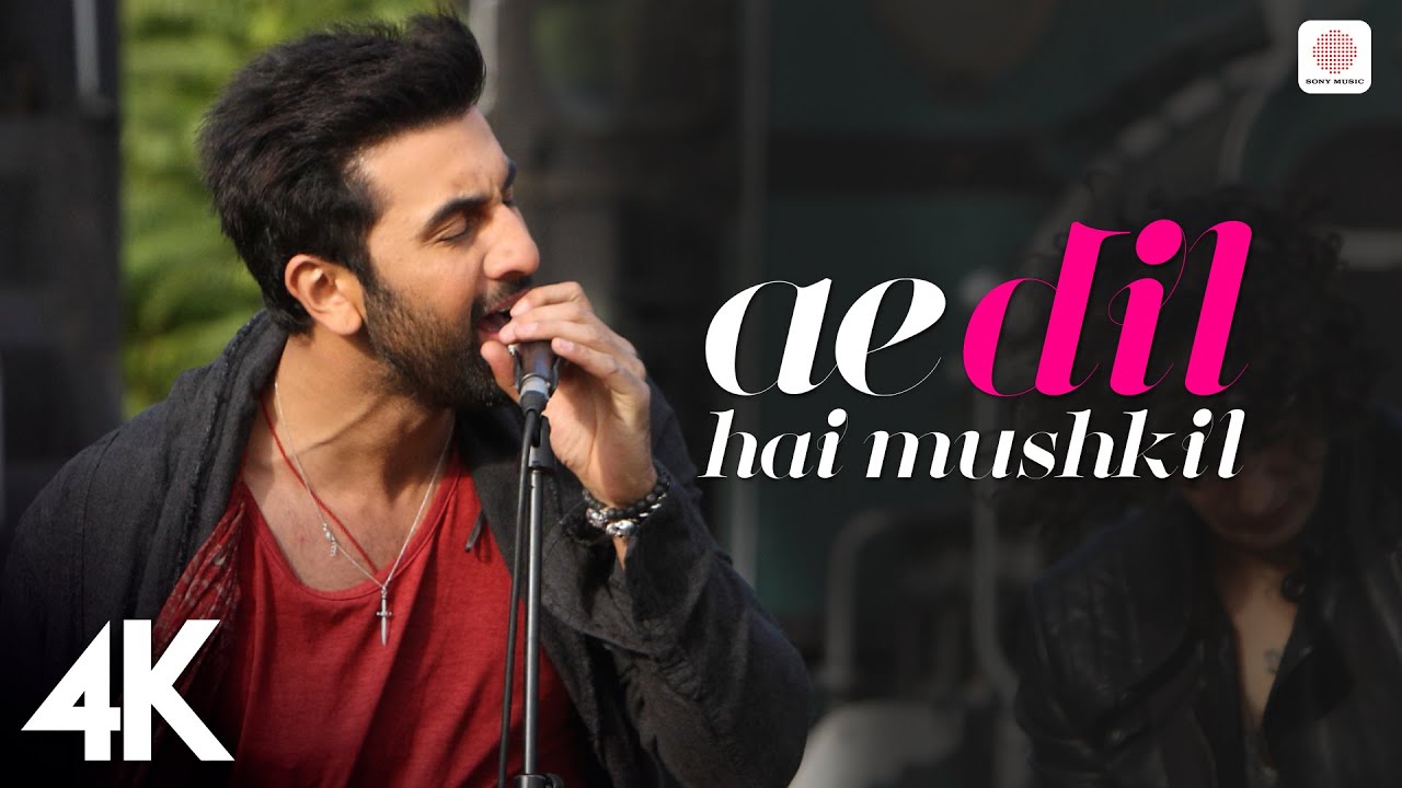 Ae Dil Hai Mushkil – Title Track | 4k Music Video | Ranbir | Anushka | Aishwarya | Arijit | Pritam