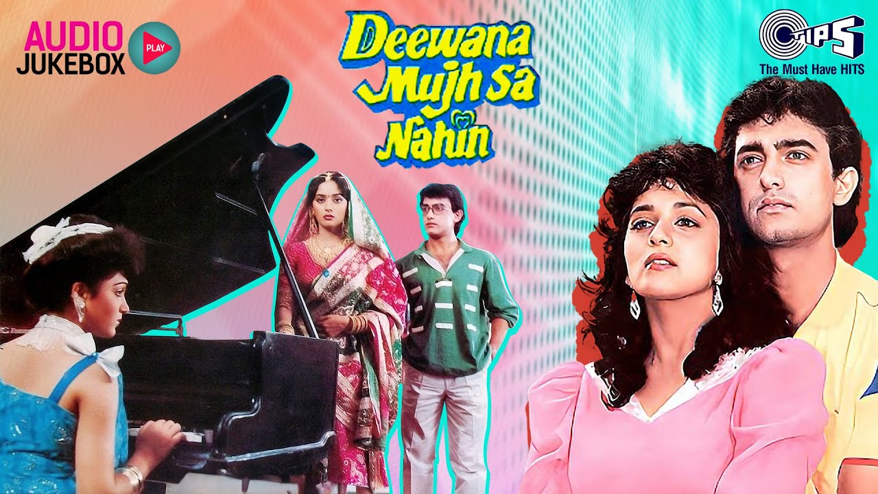 Deewana Mujh Sa Nahin Audio Jukebox | Aamir Khan, Madhuri Dixit | Main Sehra Bandh Ke, Sare Ladkon Ki