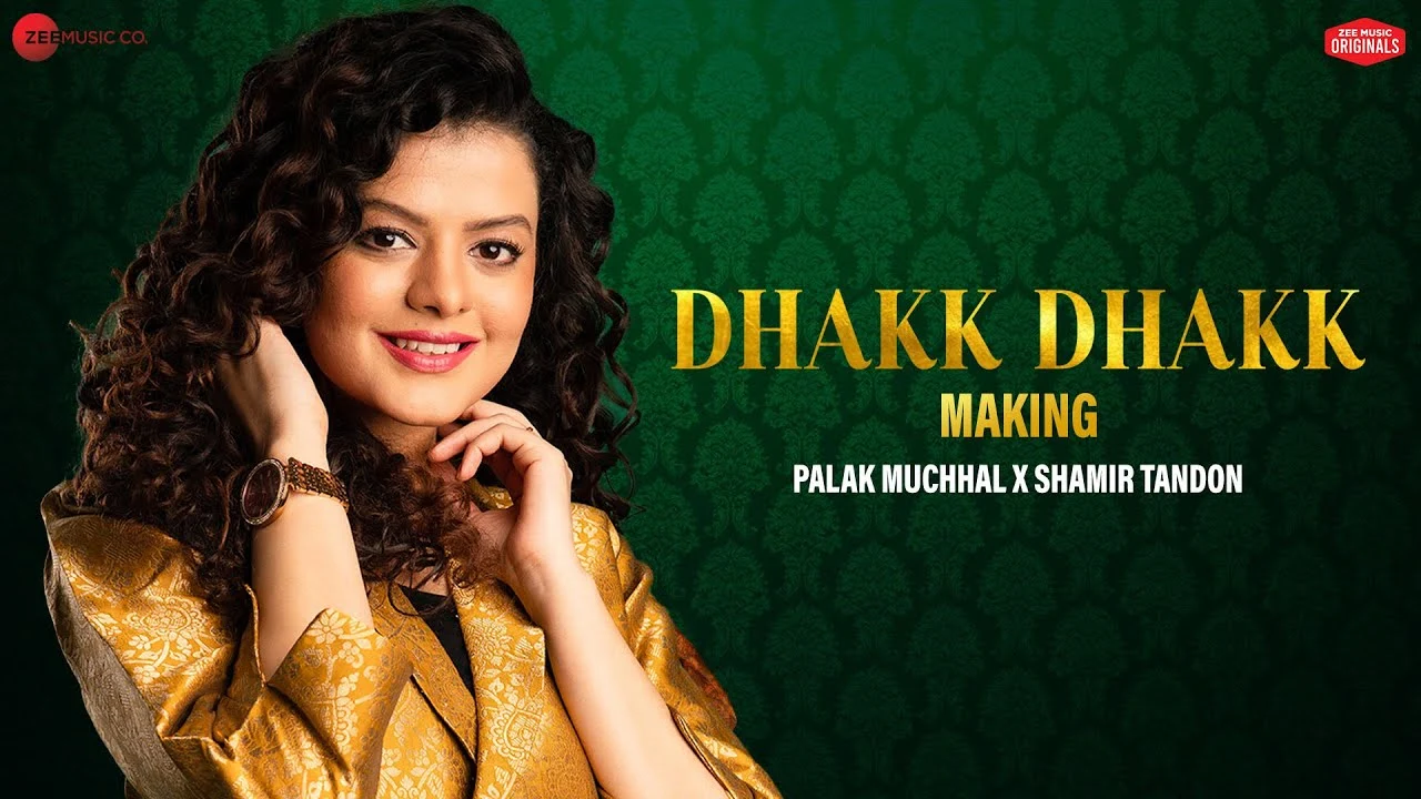 Dhakk Dhakk – Making | Palak Muchhal X Shamir Tandon | Sandeep Nath | Ghazal | Zee Music Originals