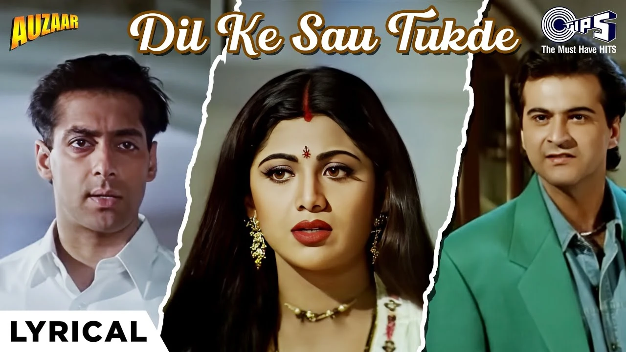 Dil Ke Sau Tukde | Auzaar | Salman Khan, Shilpa Shetty, Sanjay | Kuma Sanu, Alka