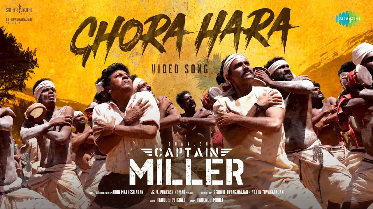 Ghora Hara -Video | Captain Miller | Dhanush | Shiva Rajkumar | GV Prakash | Santosh Hariharan | SJF