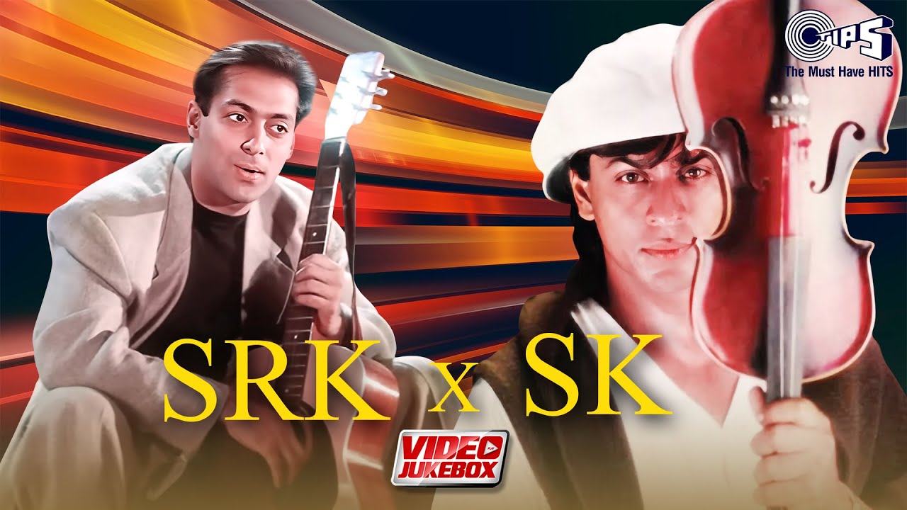Shah Rukh Khan X Salman Khan | Romantic Songs Of 90s Bollywood | Evergreen Hindi Songs Video Jukebox