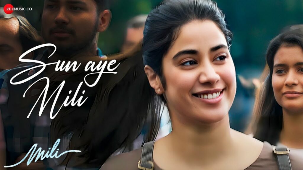 Sun Aye Mili Lyrical Janhvi Kapoor