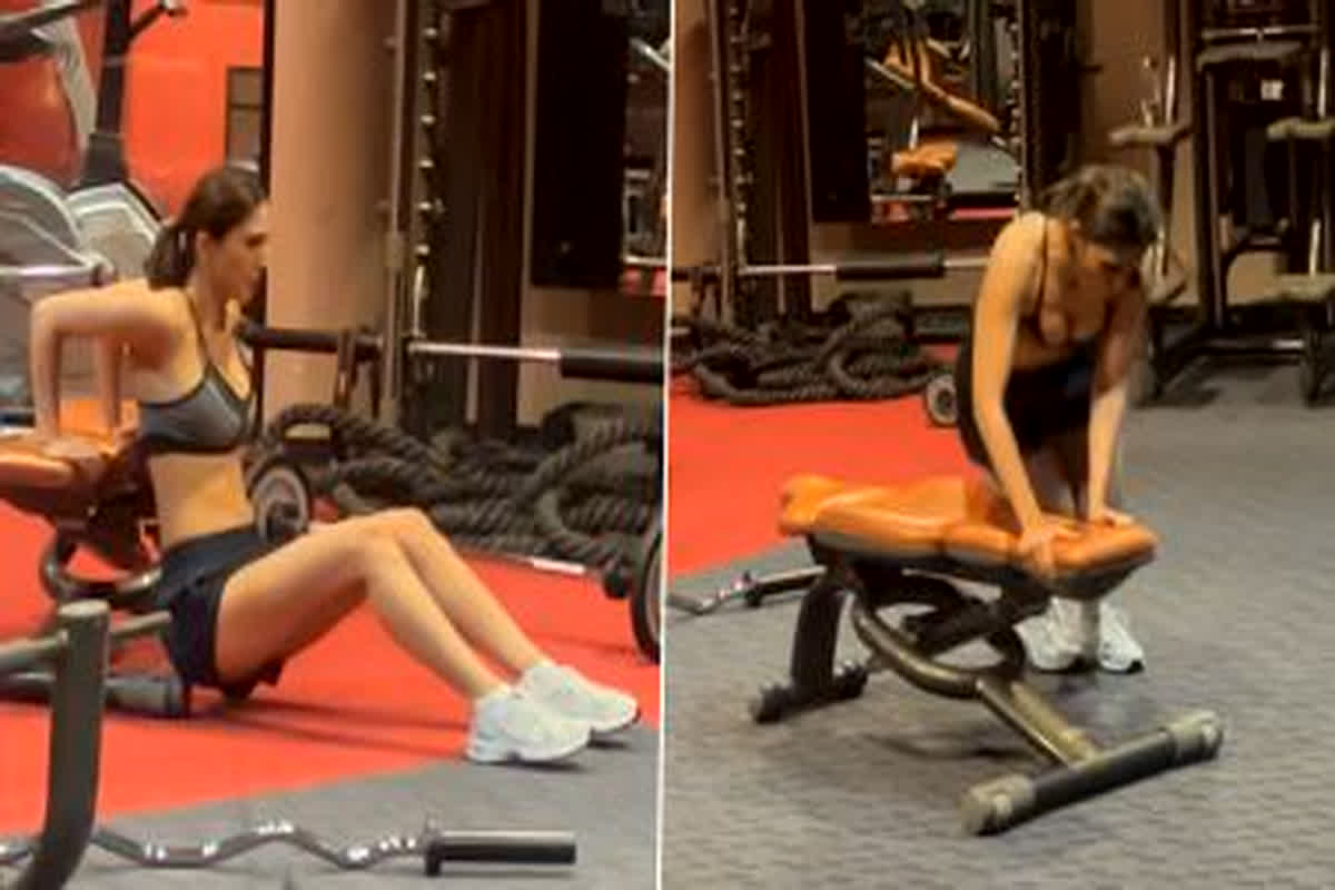 Vaani Kapoor Workout Video: Vaani Kapoor ने जिम में बहाया जमकर पसीना, वर्कआउट का वीडियो हुआ वायरल