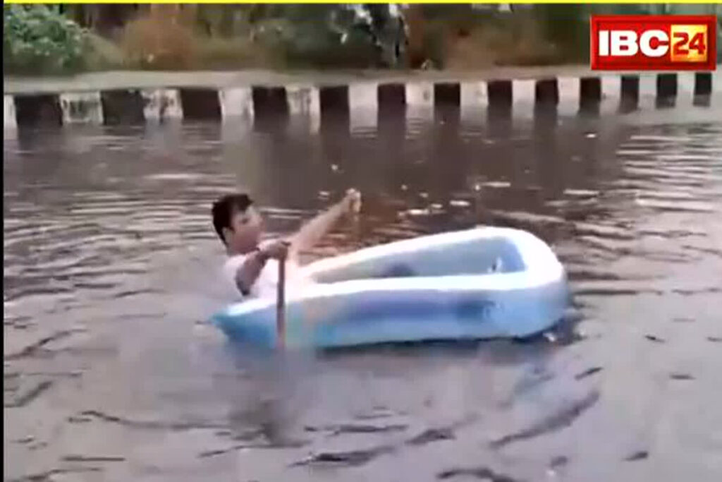 Delhi Rain Viral Video