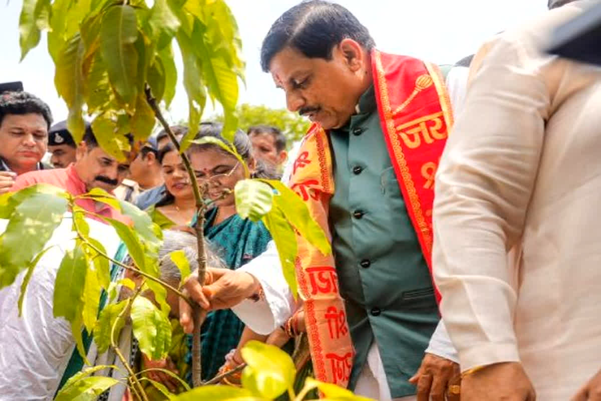 MP News: इंदौर में बनेगा वर्ल्ड रिकॉर्ड, सीएम ने 51 लाख पौधे लगाने के अभियान की शुरुआत की