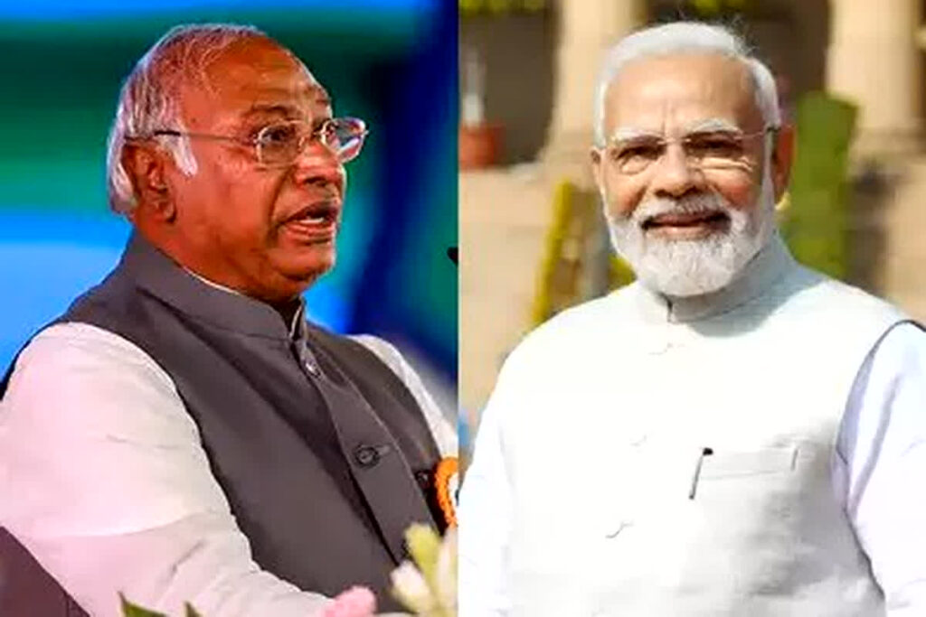 Mallikarjun Kharge attack on PM Modi