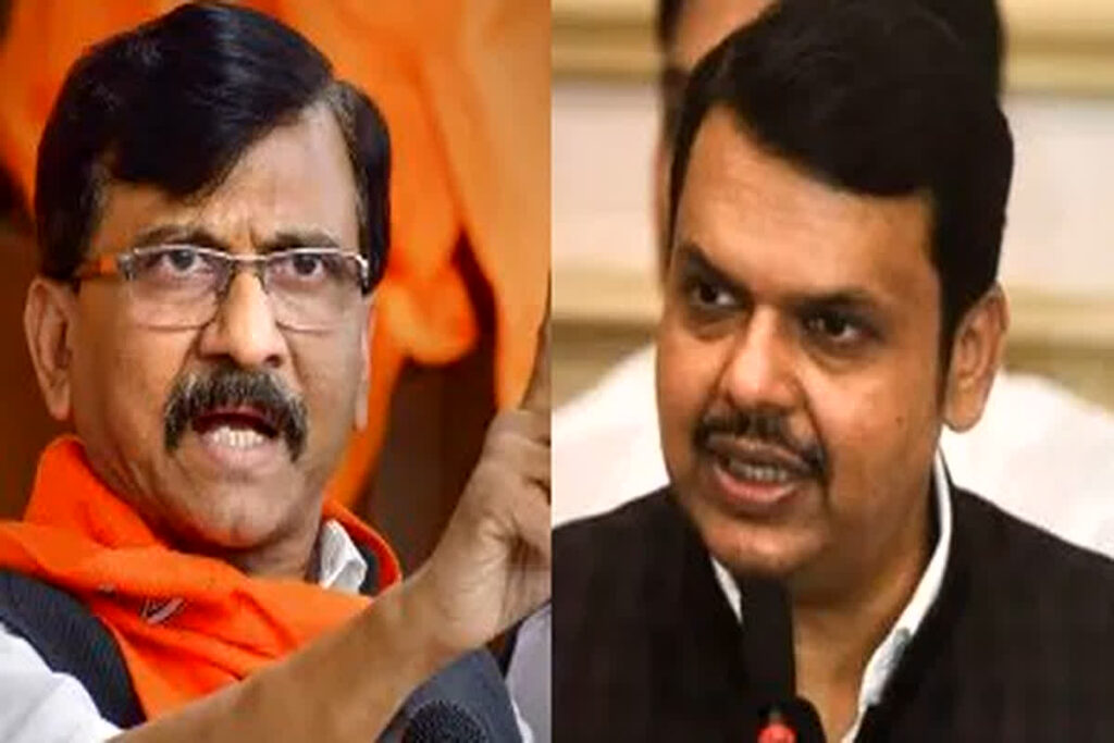 Sanjay Raut attacked Fadnavis