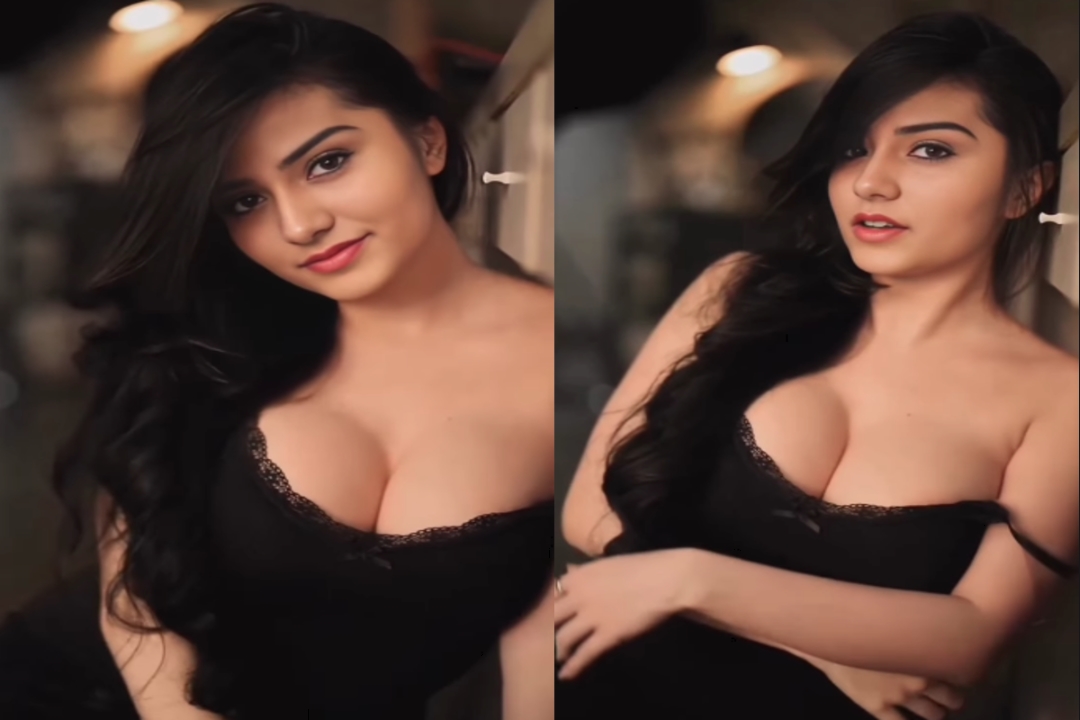 Indian Bhabhi Sexy Video Full HD : देसी भाभी का सेक्सी लुक..! कातिलाना अदाओं के साथ दिखाया गोरा बदन, फिर धीरे से नीचे खिसकने लगा ड्रेस