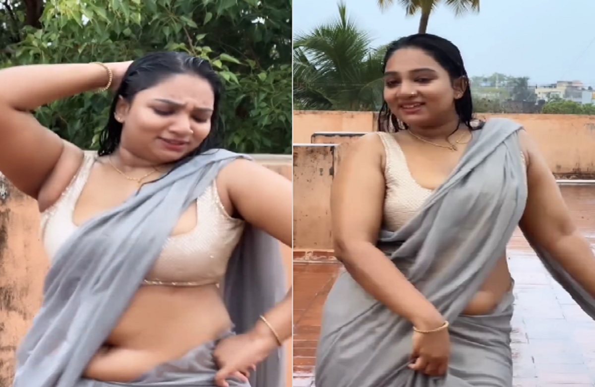 Desi Sexy Video Full HD: छत पर चढ़कर हॉट भाभी ने दिखाया जलवा, सेक्सी ब्लॉउज में बनाया वीडियो, देखकर आप भी रह जाएंगे हैरान